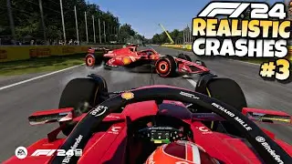 F1 24 REALISTIC CRASHES #3