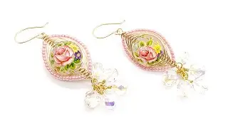 How-To Jewelry Tutorial: Secret Garden Tensha Earrings