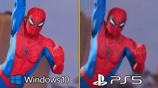 Spider-Man Remastered PC vs PS5 | Side by Side