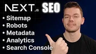 SEO in Next.js - The Ultimate Guide (Metadata, Sitemap, Robots, Google Search Console, Caching)