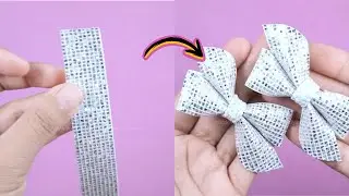 HOW TO MAKE HAIR BOWS EASY #97