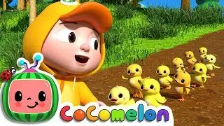 Ten Little Duckies | @CoComelon Nursery Rhymes & Kids Songs