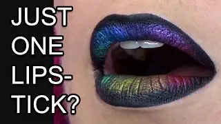 Rainbow lips tutorial – the easy way out!