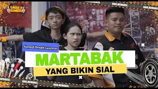 BOS BENGKEL KENA STROKE GARA GARA MAKAN MARTABAK | ADA APA KIRA KIRA?? #belajarkomedi #sketsakomedi