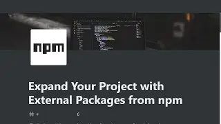 06 - Expand Your Project with External Packages - Managing Packages with npm - freeCodeCamp Tutorial