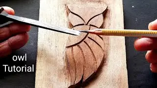 Owl carving tutorial |wood art