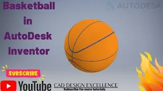 How to Make Basketball in Autodesk Inventor (Easy Steps)