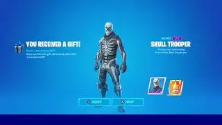 My friend gifted me Skull Trooper in Fortnite. Read description