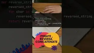 3 ways to  reverse string in python 😱 