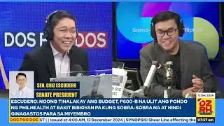 Sen. Chiz Escudero, nanindigan sa zero subsidy ng Philhealth para sa 2025