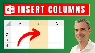 Insert a Column or Multiple Columns in Excel in SECONDS!