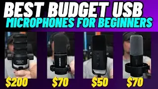 Best Budget USB microphones | Fifine vs Maono vs Rode | USB/XLR budget mic