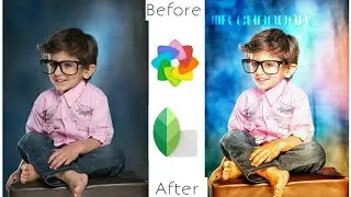 Snapseed,Toolwiz Photo Retouching Tutorial || Very Easy Stylish Photo Editing By Snapseed