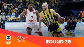 Fenerbahce Beko Istanbul-Valencia Basket | Round 29 Highlights | 2023-24 Turkish Airlines EuroLeague