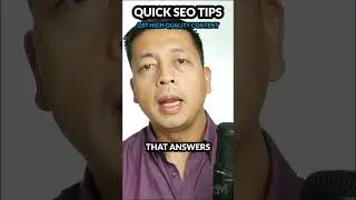 Quick SEO Tips: High Quality Content #jewelers #seo #seotips #reels