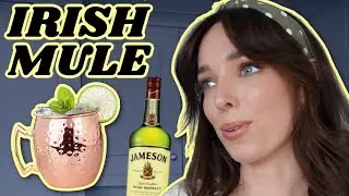 IRISH GIRL MAKES AN IRISH MULE WHISKEY COCKTAIL FOR ST PATRICKS DAY | Cocktails with Ciara