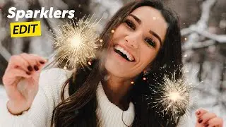 Easy Sparklers Photo Editing Hack | PicsArt Tutorial