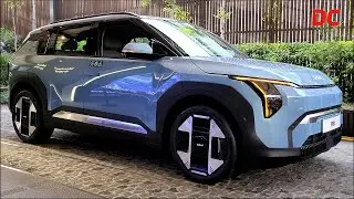 New KIA EV3 Earth Long Range, Frost Blue : 4K Exterior & Interior Detail Cut 