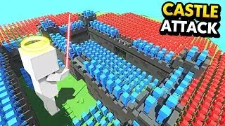 GOD CASTLE vs EVIL RED ARMY In Ancient Warfare 3 (Funny Ancient Warfare 3 Gameplay)