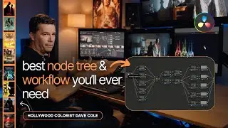 The Best DaVinci Resolve Workflow & Node Structure with Hollywood Colorist Dave Cole (Dune, Batman)