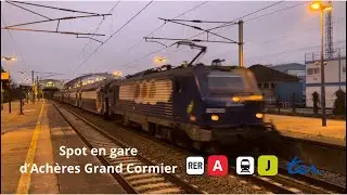 Spot en Gare d’Achères Grand Cormier : RER A, Ligne J et TER