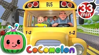 Wheels on the Bus + More Nursery Rhymes & Kids Songs - CoComelon