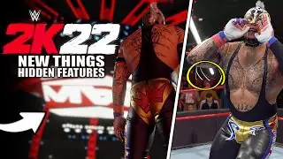 WWE 2K22 7 New Things & Hidden Features You Might Have Missed..