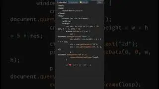 Creative Heart Animation with HTML Canvas | HTML5 Canvas Tutorial #shorts #coding #JavaScript