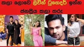 #කලාලොවේ ලිවින් ටුගෙදර් ඉන්න කලාකරුවන්  | Who are the popular artist of Living Together in srilanka?