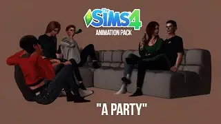 Animation pack A PARTY SIMS 4 | Download