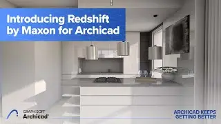 Create Stunning Renders in Archicad Blazingly Fast with Redshift by Maxon