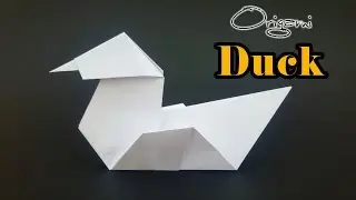 Origami duck