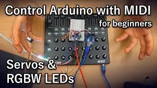 Control Arduino Maker Projects with MIDI - Beginner Tutorial