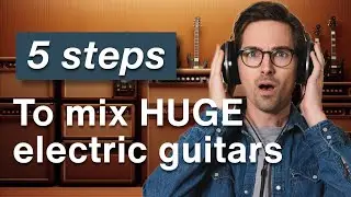 How to mix electric guitar at home