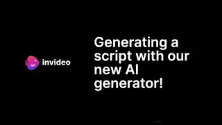 How to generate a script with your headline using our new AI script generator!