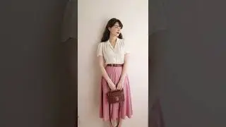 Simple but Classic Pink Outfit 🩷 | Vintage Inspired Fashion