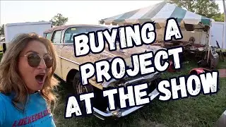 BUYING A PROJECT CAR AT CLASSIC CAR SHOW SWAP MEETS