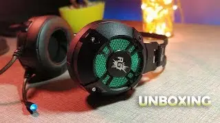 Redgear Cosmo 7.1 RGB Gaming Headphones Unboxing in Hindi