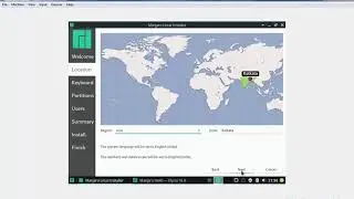 Install Manjaro 18.0 XFCE with manual partitioning in VirtualBox