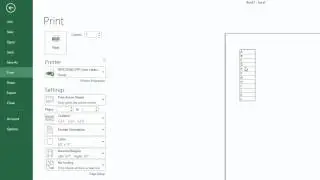 How to print gridlines with Excel 2013