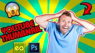 "Photoshop Tutorial" -  make YouTube Thumbnail With Photoshop in 3 min