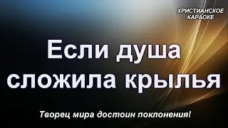 Если душа сложила крылья (христианское караоке)