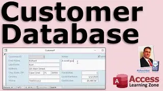 Microsoft Access Customer Database (CRM) MS Access Customer Template - Free Download