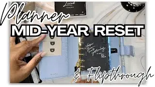 Mid-Year Planner Reset & Flip-Through | A7 Ring Planner & Chunky Petite Discbound