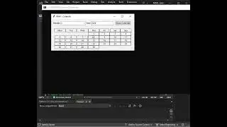 How to Make a Calendar in Python using Tkinter #pythontricks #python