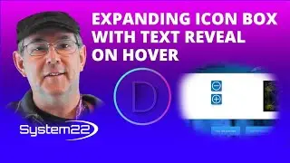 Divi Theme Horizontal Expanding Icon Box With Text On Hover 👍👈👍