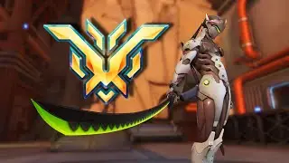 Best Movement With Genji | Season 10 Console Gameplay | Overwatch 2