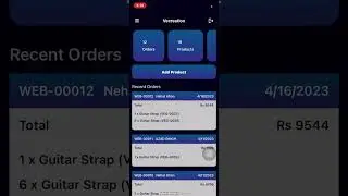 React Native IOS Admin Dashboard App