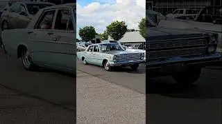 1966 Ford Custom 500 Classic Car Drive By Engine Sound Woodward Dream Cruise 2024