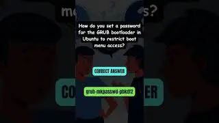121. Ubuntu Q&A | Ubuntu GRUB Password | Setting a GRUB Password